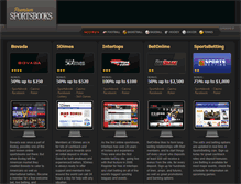 Tablet Screenshot of premiumsportsbooks.com